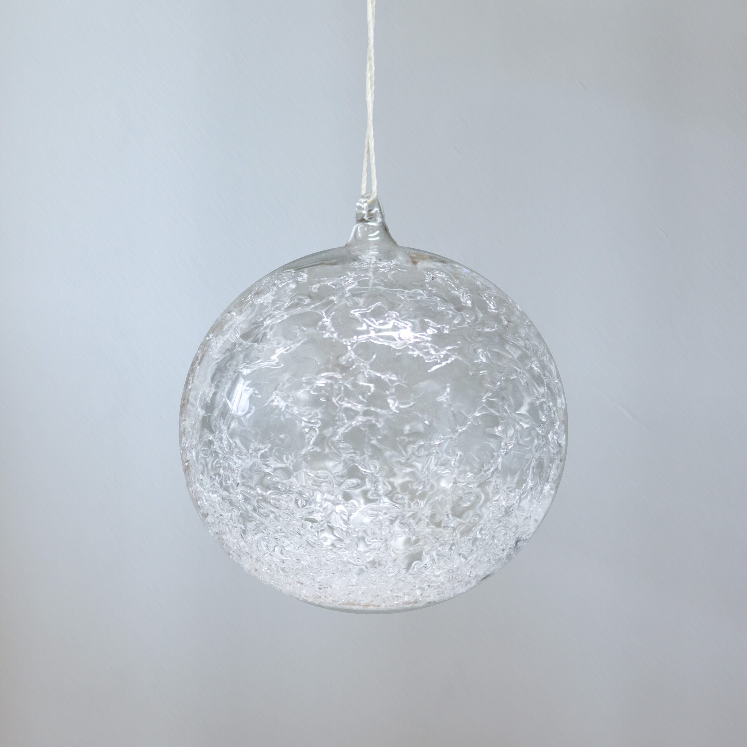 Eiskugel - Weihnachtsschmuck